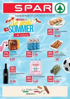 Vorschau des Merkblatts SPAR aktionen vom Shop SPAR gültig von 28.05.2026 bis 03.06.2026