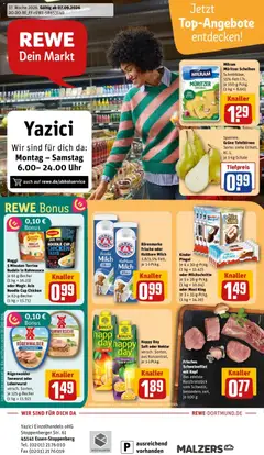 Vorschau von dem Prospekt des Geschäftes Rewe, gültig ab dem 07.09.2026