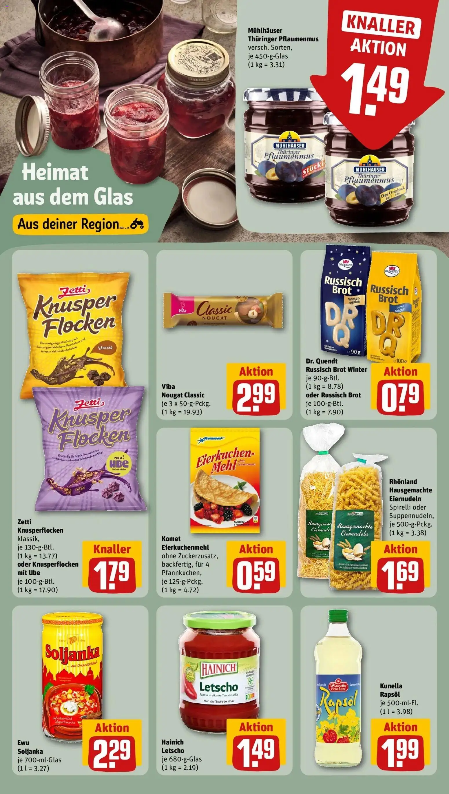 Vorschau von dem Prospekt des Geschäftes Rewe, gültig ab dem 12.10.2026