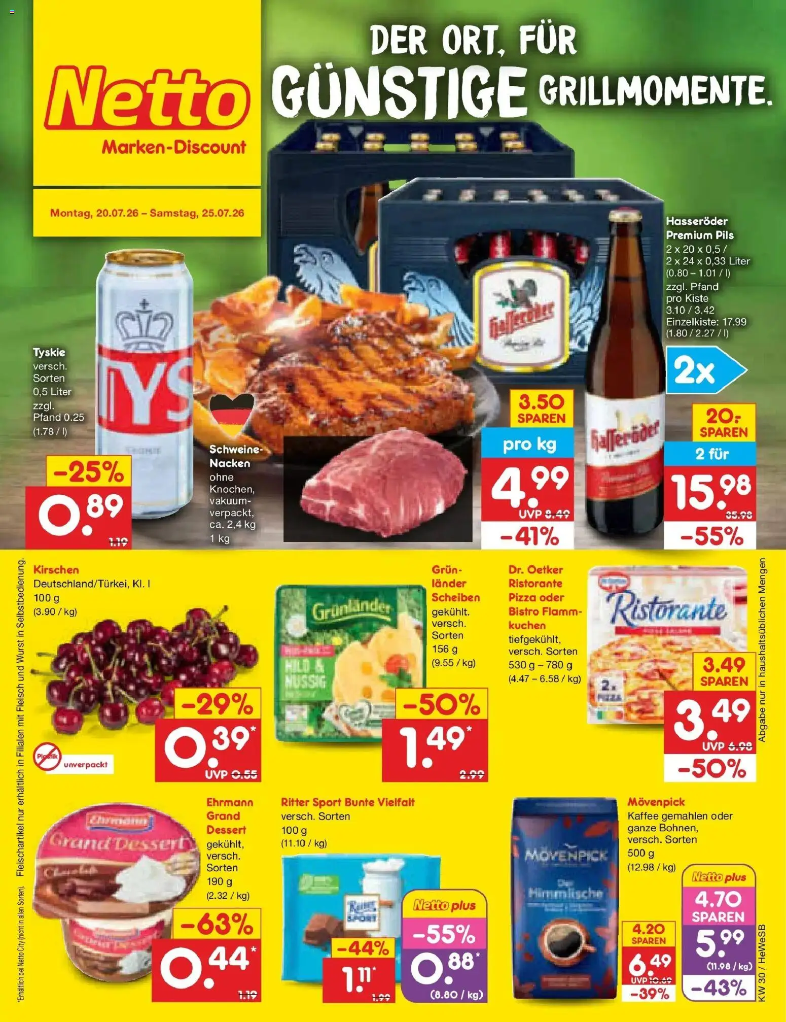 Vorschau von dem Prospekt des Geschäftes Netto Marken-Discount, gültig ab dem 20.07.2026