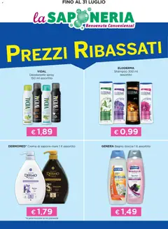 Anteprima dell'opuscolo Volantino Prezzi Ribassati 2026 dal negozio La Saponeria valido da 01/01/2026