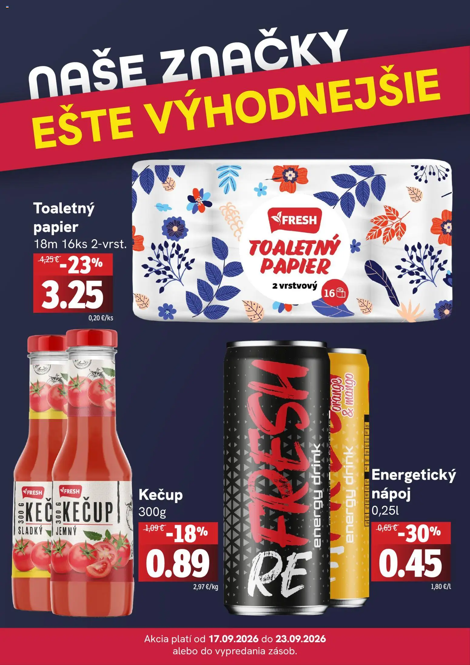Náhľad Fresh letáku platného od 17.09.2026
