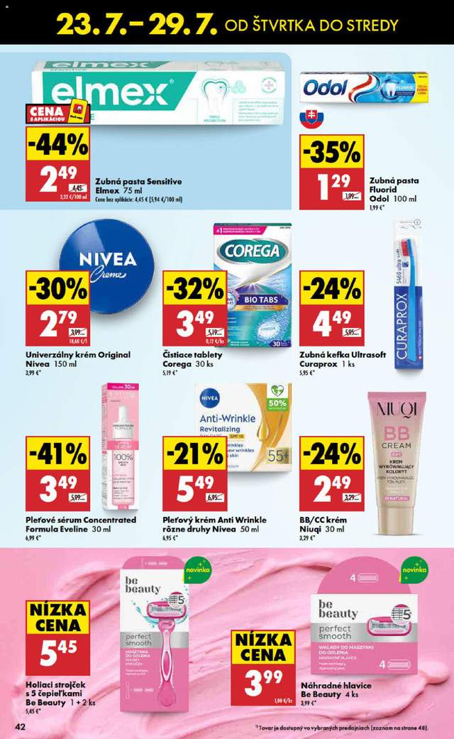 Nový Biedronka leták od 23.07.