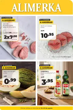 Vista previa del folleto de la tienda Alimerka válido desde el 10/08/2026 