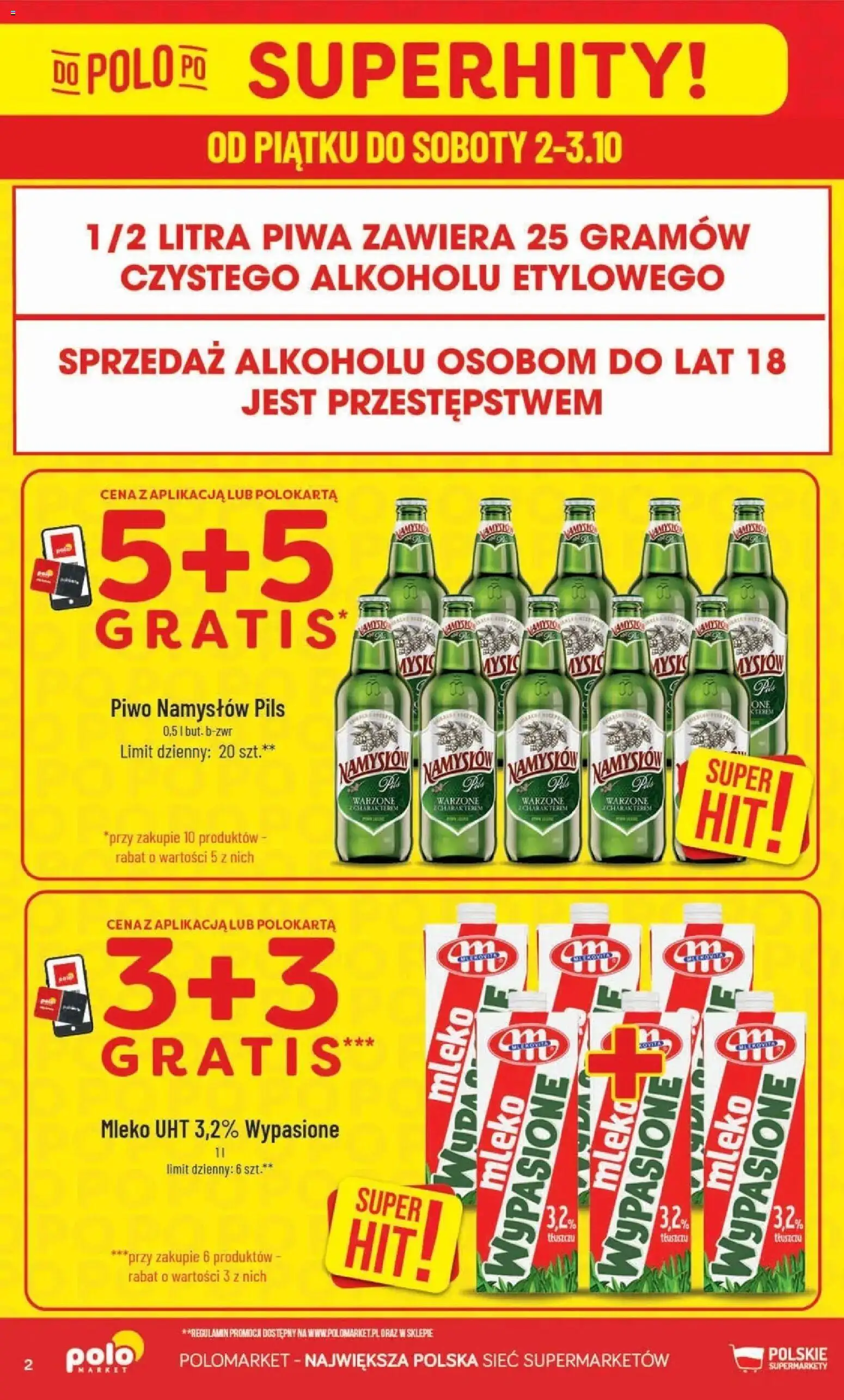 Pogląd gazetki "POLOmarket aktualna gazetka" ze sklepu POLOmarket ważnej od 30.09.2026