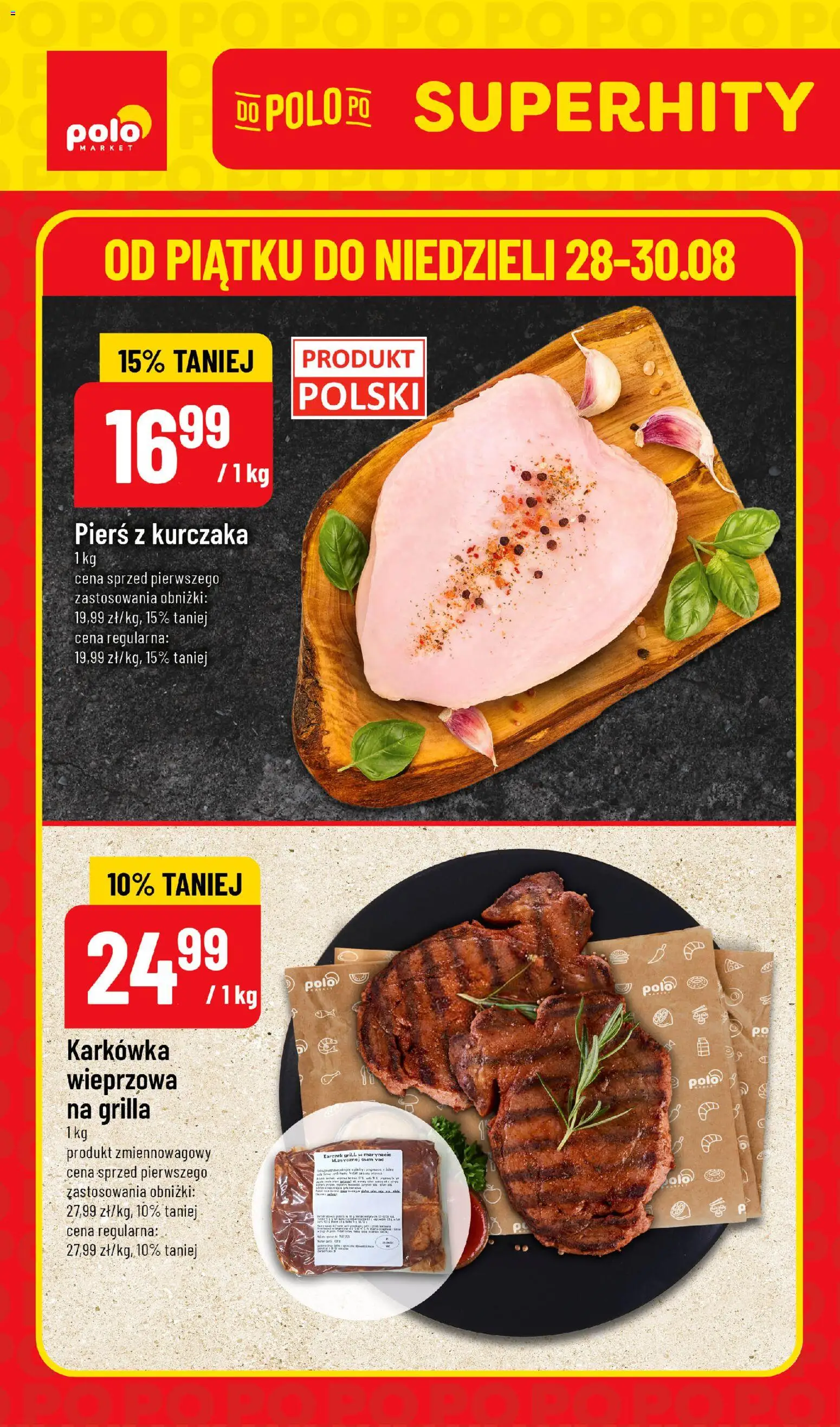 Pogląd gazetki "POLOmarket gazetka - Super Hity" ze sklepu POLOmarket ważnej od 28.08.2026