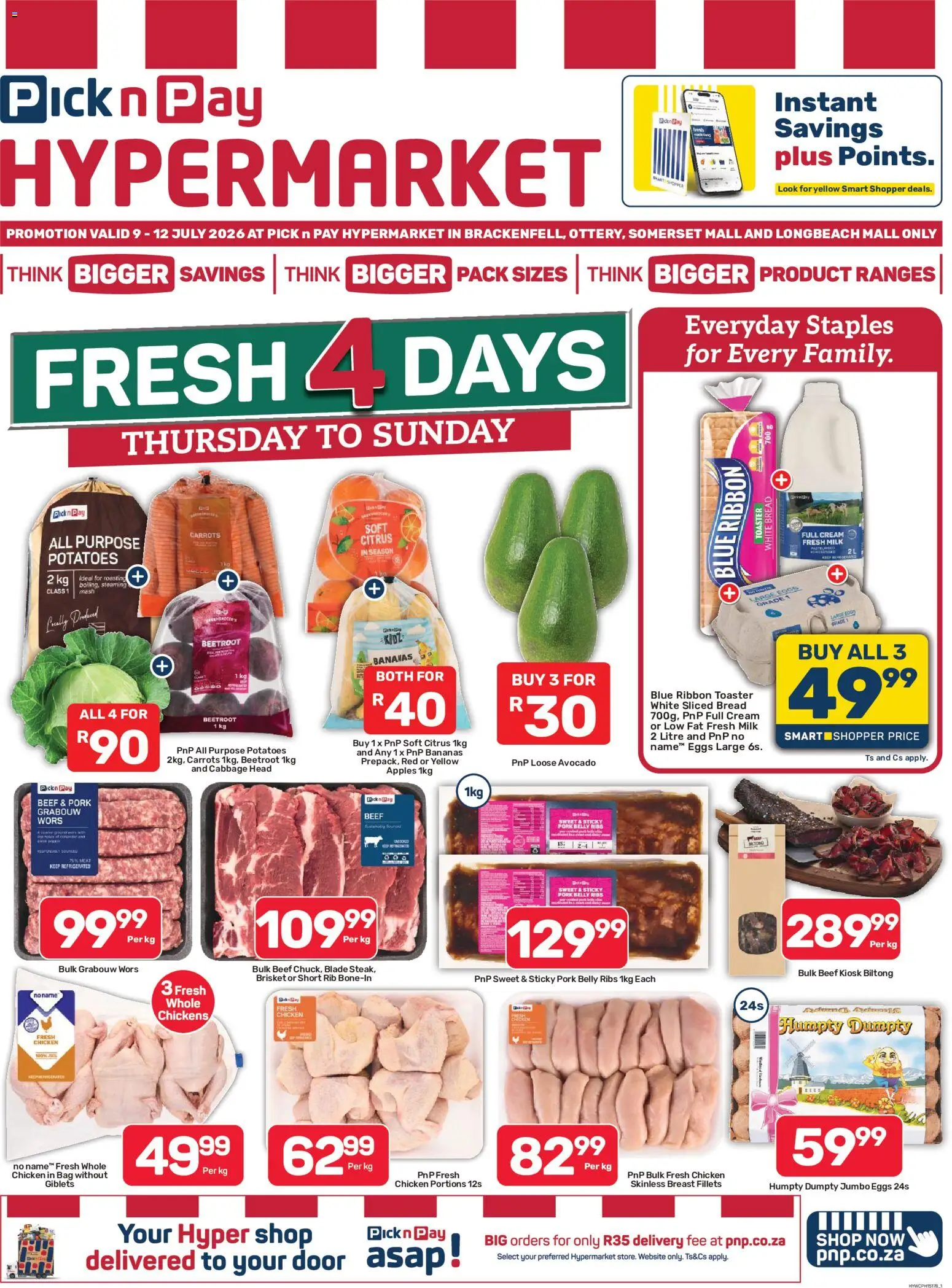 Preview of Pick n Pay flyer valid from 09/07/2026