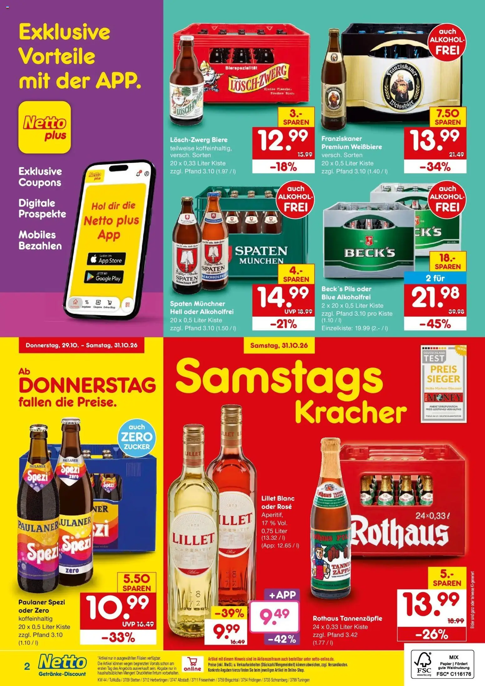 Vorschau von dem Prospekt des Geschäftes Netto Marken-Discount, gültig ab dem 26.10.2026