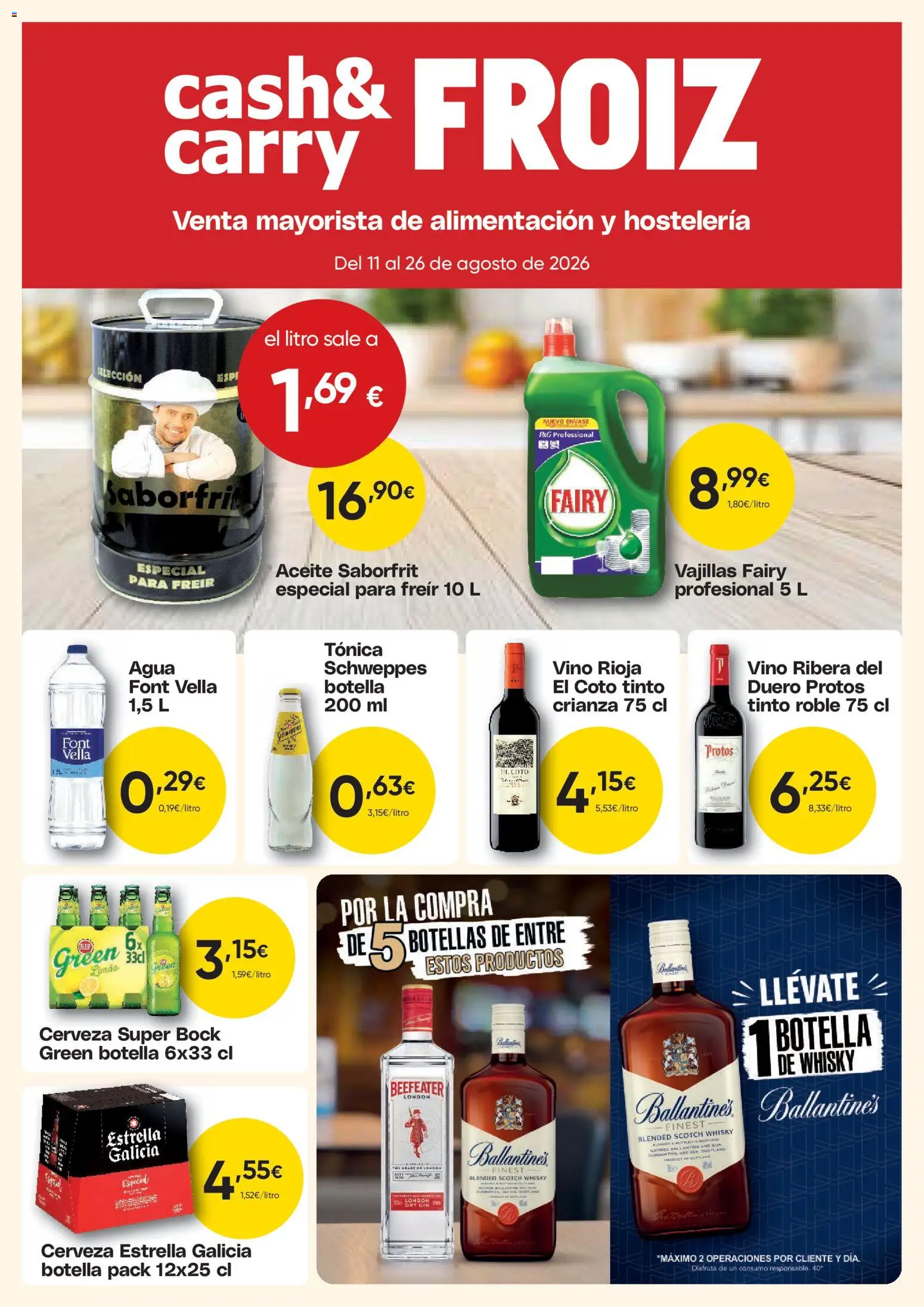 Vista previa del folleto de la tienda Froiz válido desde el 11/08/2026 