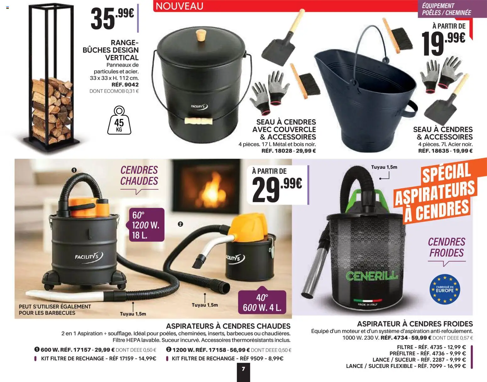Prévisualisation de Shopix Catalogue Autome-Hiver 2026/2027 du magasin Shopix formulaire valide 01/09/2026 - Aspirateur, Tuyau, Filtre, Aspirateur à cendres, Couvercle, Filtre HEPA