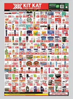 Preview of KIT KAT Cash & Carry flyer valid from 24/09/2026