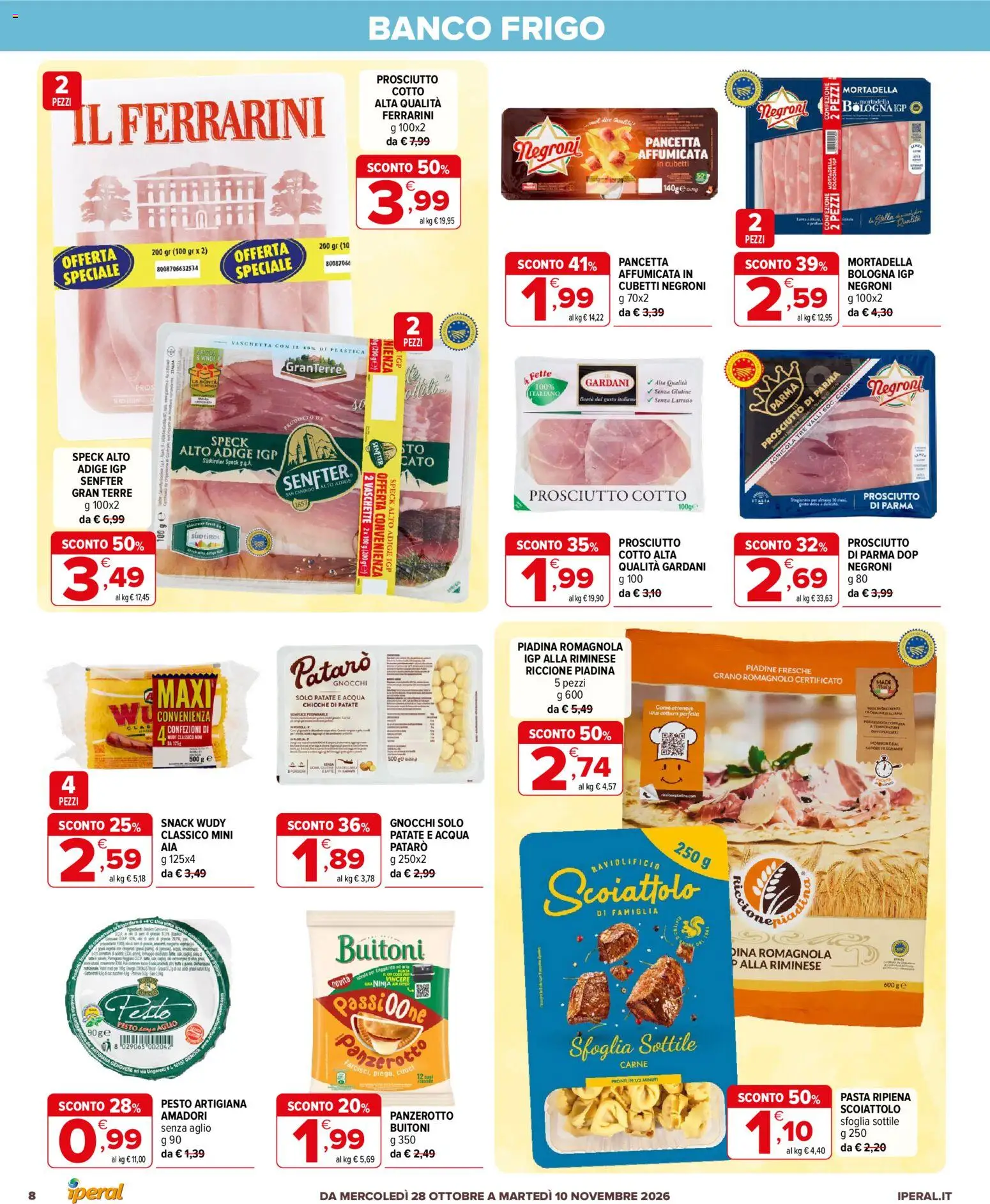 Anteprima dell'opuscolo Iperal volantino dal negozio Iperal valido da 28/10/2026