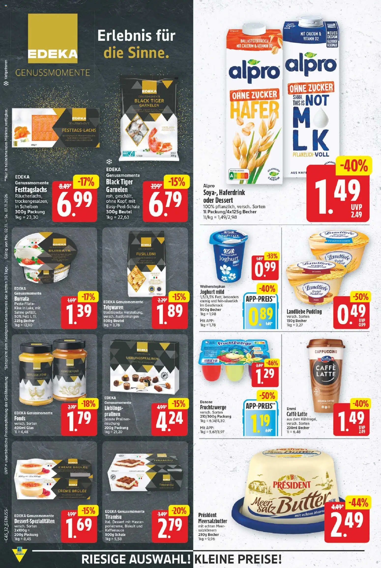 Vorschau von dem Prospekt des Geschäftes E center, gültig ab dem 02.11.2026