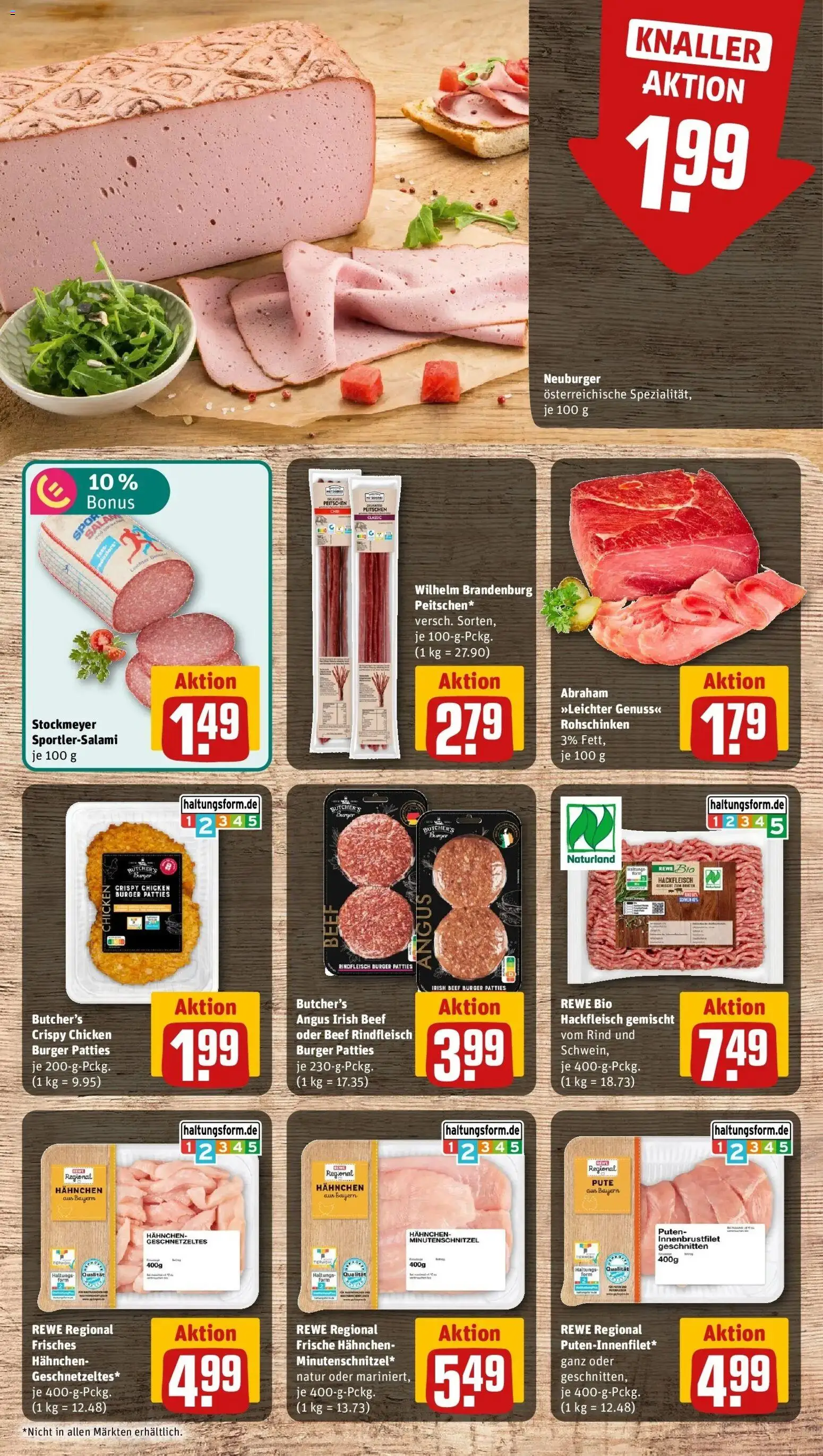 Vorschau von dem Prospekt des Geschäftes Rewe, gültig ab dem 26.10.2026