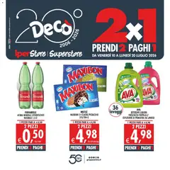 Anteprima dell'opuscolo Decò volantino iperStore, Superstore dal negozio Decò valido da 10/07/2026