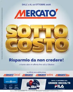 Anteprima dell'opuscolo Mercatò volantino dal negozio Mercatò valido da 01/10/2026