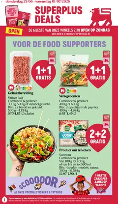Prévisualisation de Delhaize Folder week 26 du magasin Delhaize formulaire valide 25/06/2026