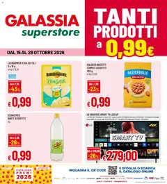 Anteprima dell'opuscolo Galassia volantino Superstore dal negozio Galassia valido da 15/10/2026