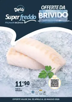 Anteprima dell'opuscolo Decò volantino Superfreddo dal negozio Decò valido da 30/04/2026
