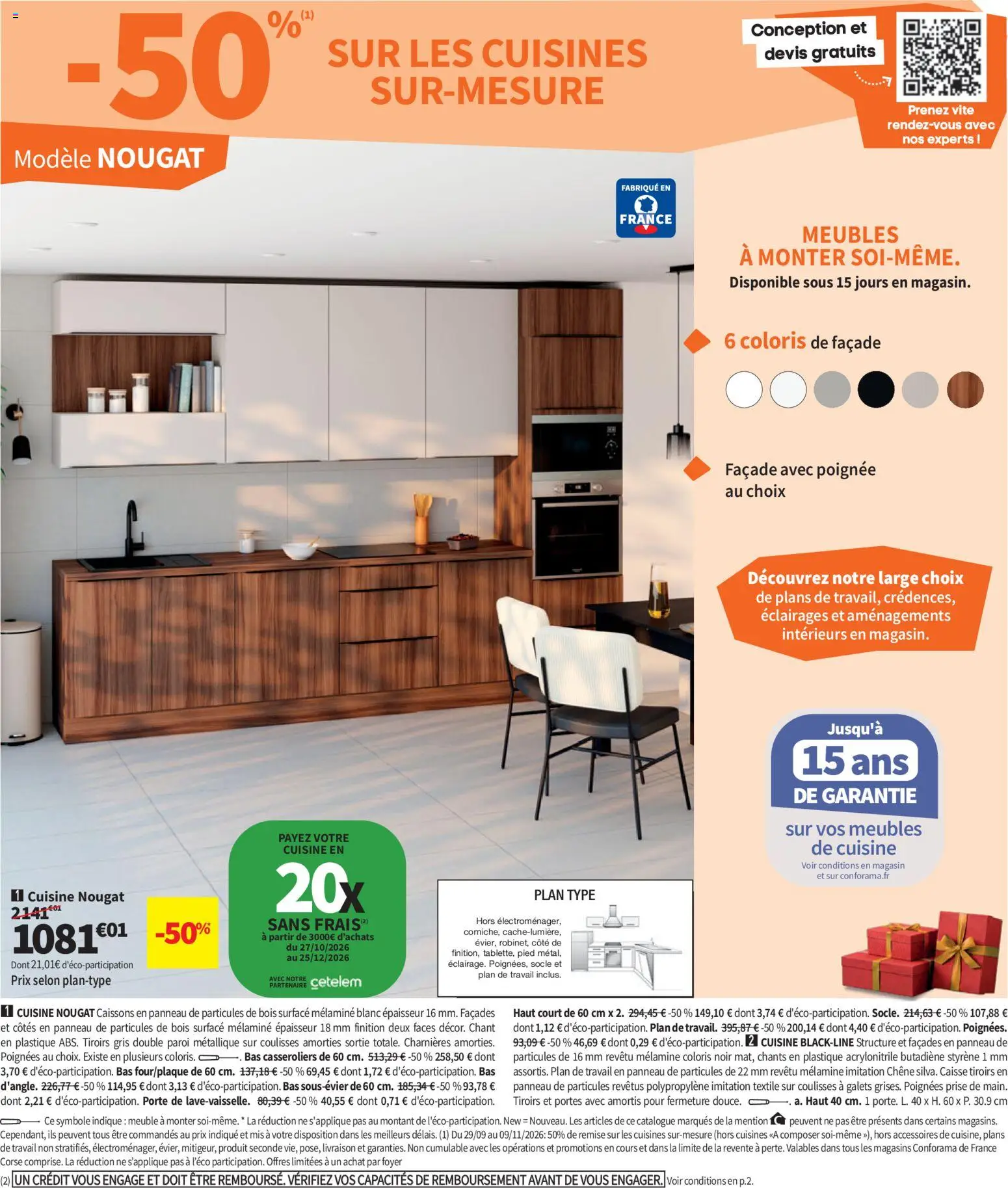 Prévisualisation de Conforama catalogue du magasin Conforama formulaire valide 27/10/2026