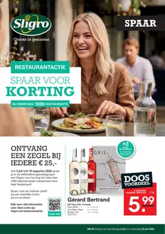 Voorbeeld van Sligro folder - Spaarfolder van winkel Sligro geldig vanaf 02-07-2026