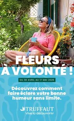 Prévisualisation de Truffaut catalogue du magasin Truffaut formulaire valide 30/04/2026