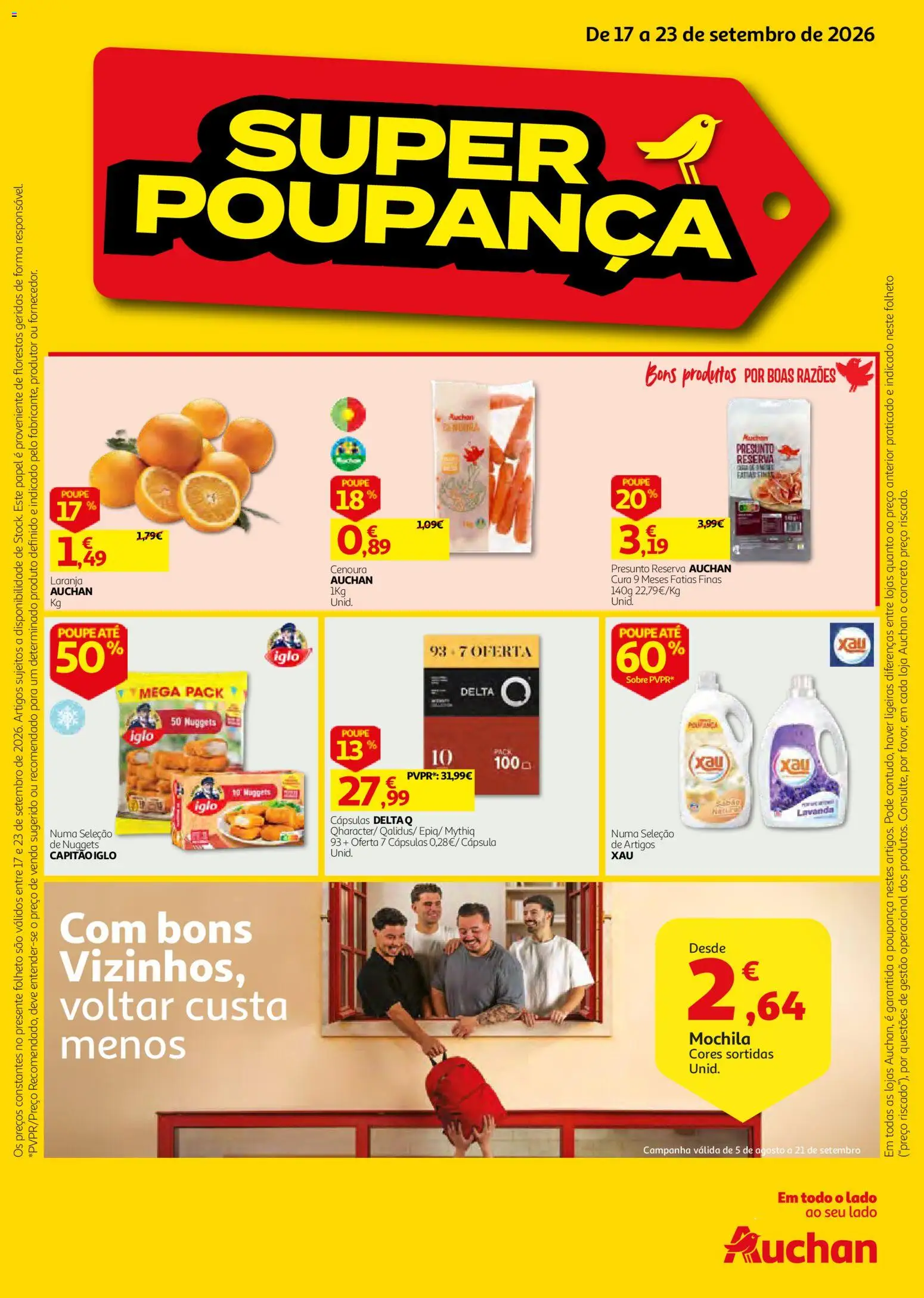 Pré-visualização do folheto da loja Auchan válida a partir de 17/09/2026