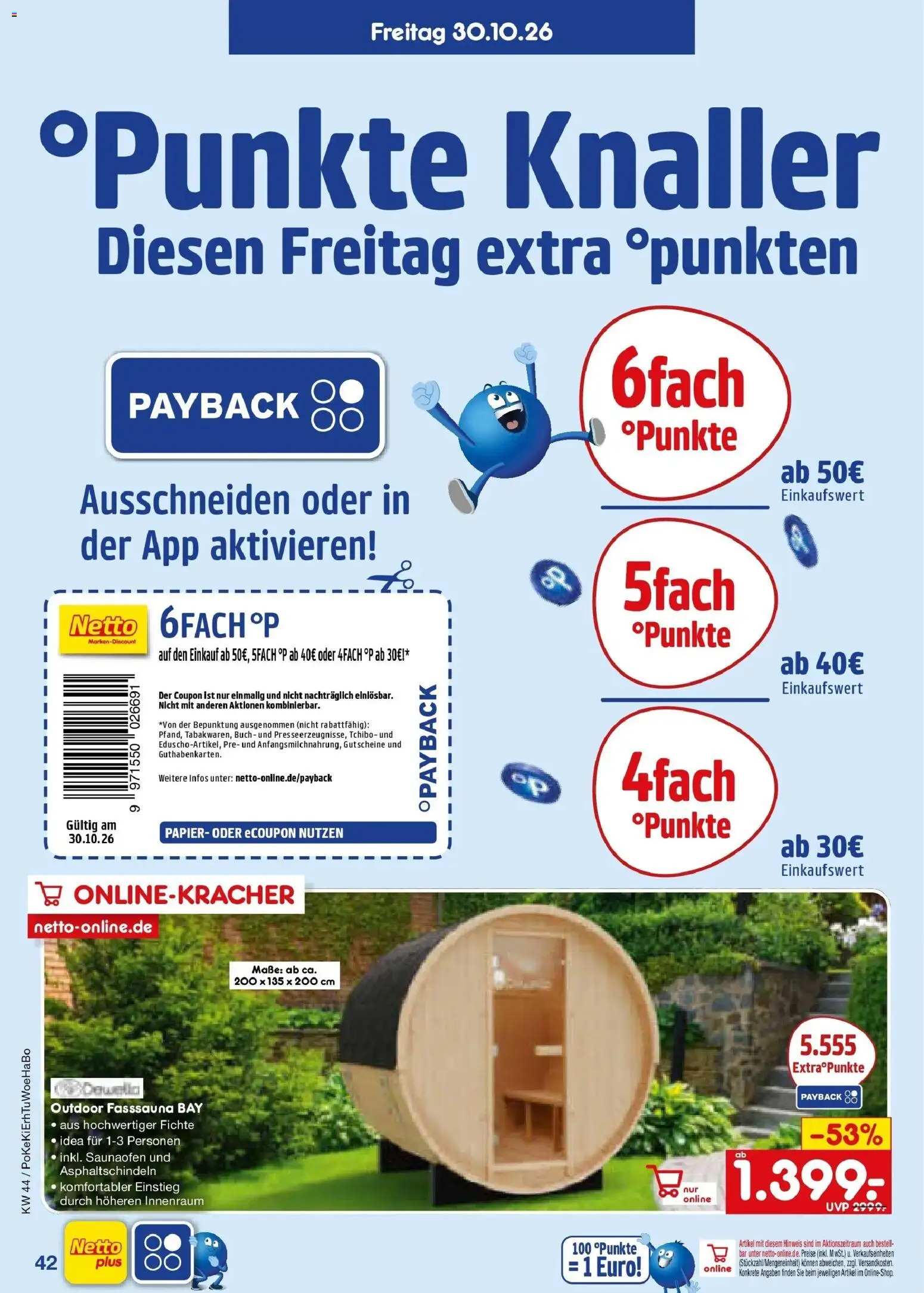 Vorschau von dem Prospekt des Geschäftes Netto Marken-Discount, gültig ab dem 26.10.2026