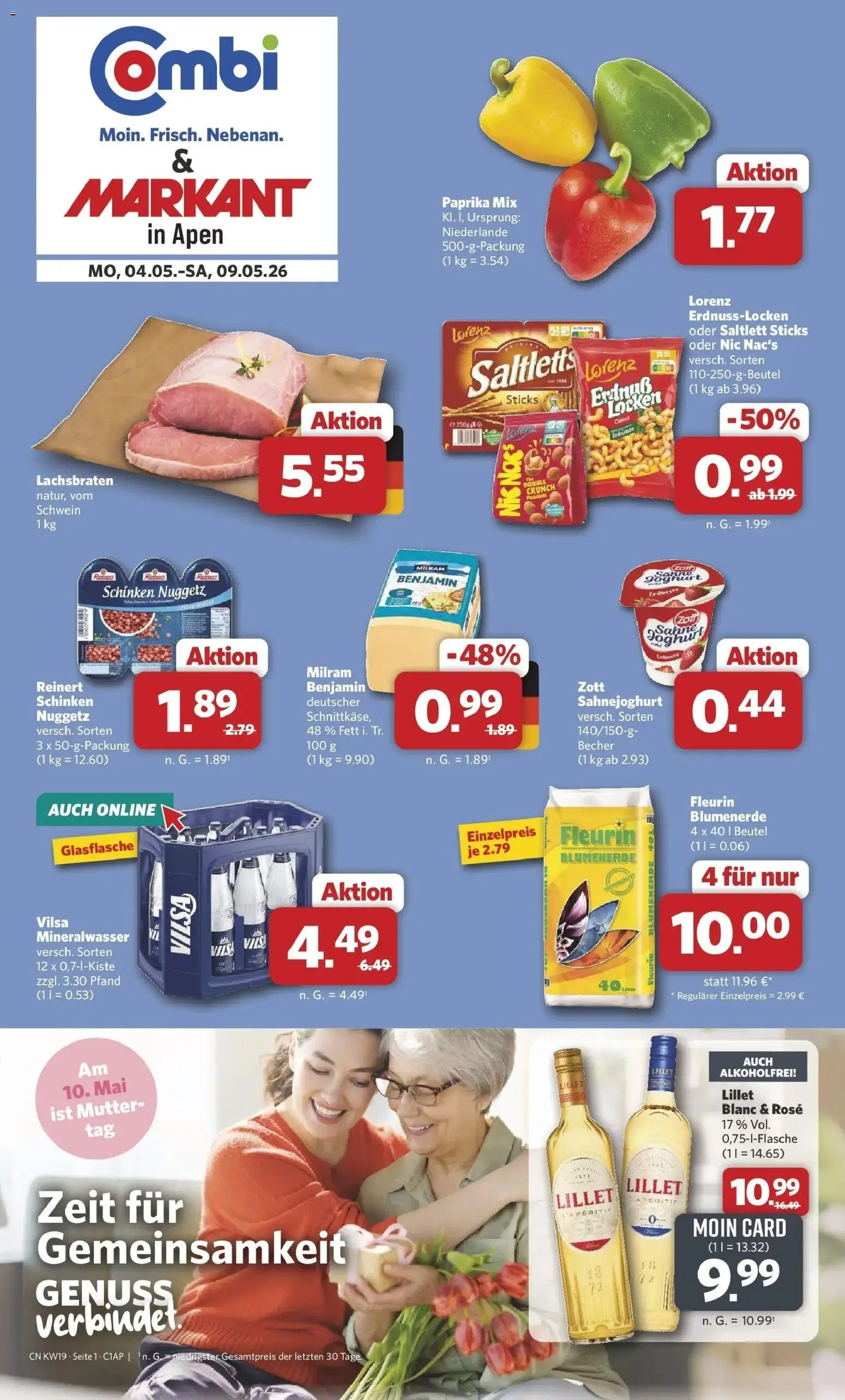 Vorschau von dem Prospekt des Geschäftes Combi, gültig ab dem 04.05.2026
