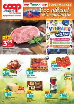 Náhľad COOP Jednota letáku platného od 14.08.2026