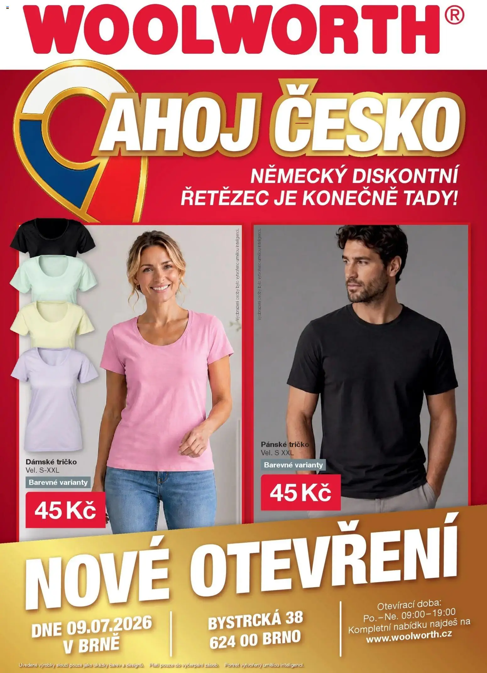 Náhled nabídky: Woolworth Woolworth leták - Brno platný od 06.07.2026