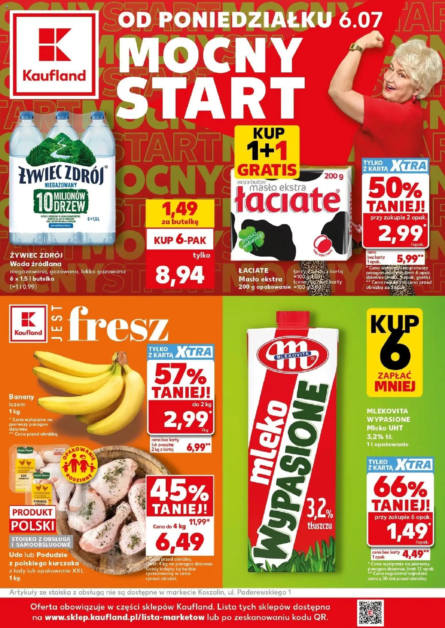 Pogląd gazetki "Kaufland gazetka - Mocny start" ze sklepu Kaufland ważnej od 06.07.2026