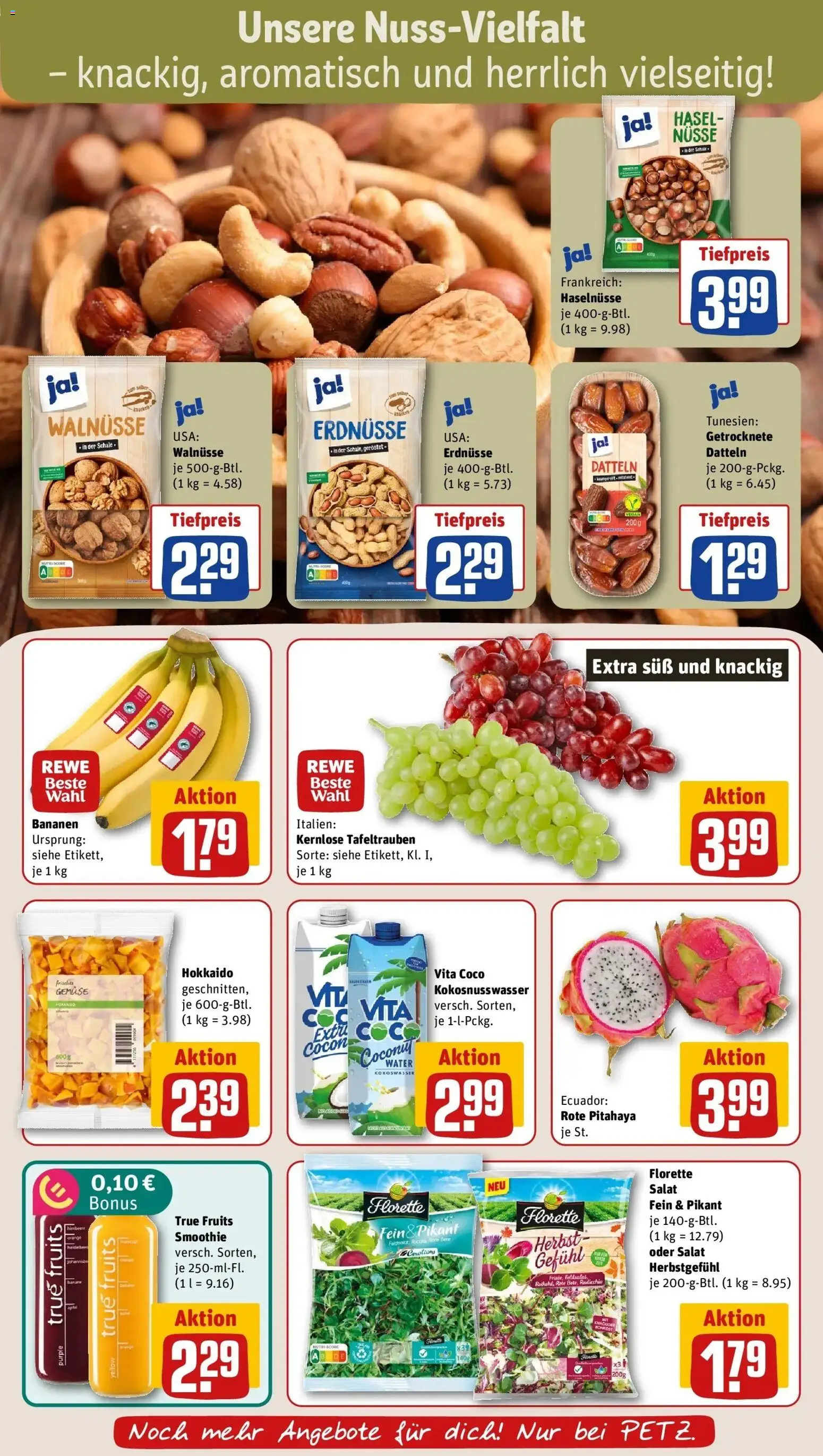 Vorschau von dem Prospekt des Geschäftes Rewe, gültig ab dem 26.10.2026
