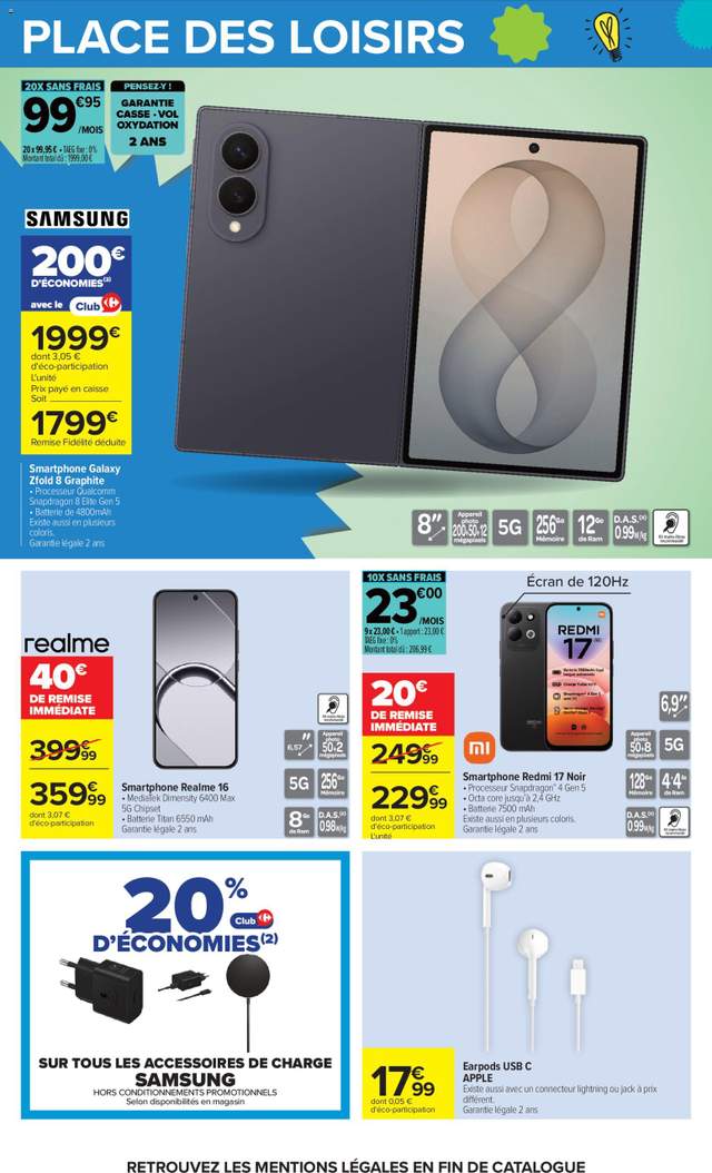 Nouveau catalogue Carrefour à partir du 15/09