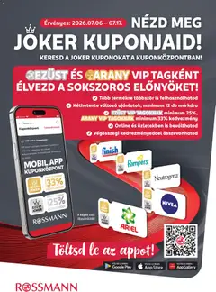 Rossmann - Rossmann Szórólap megtekintése, amely érvényes 2026.07.06.-től