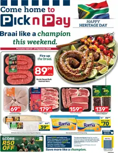Preview of Pick n Pay flyer valid from 23/09/2026