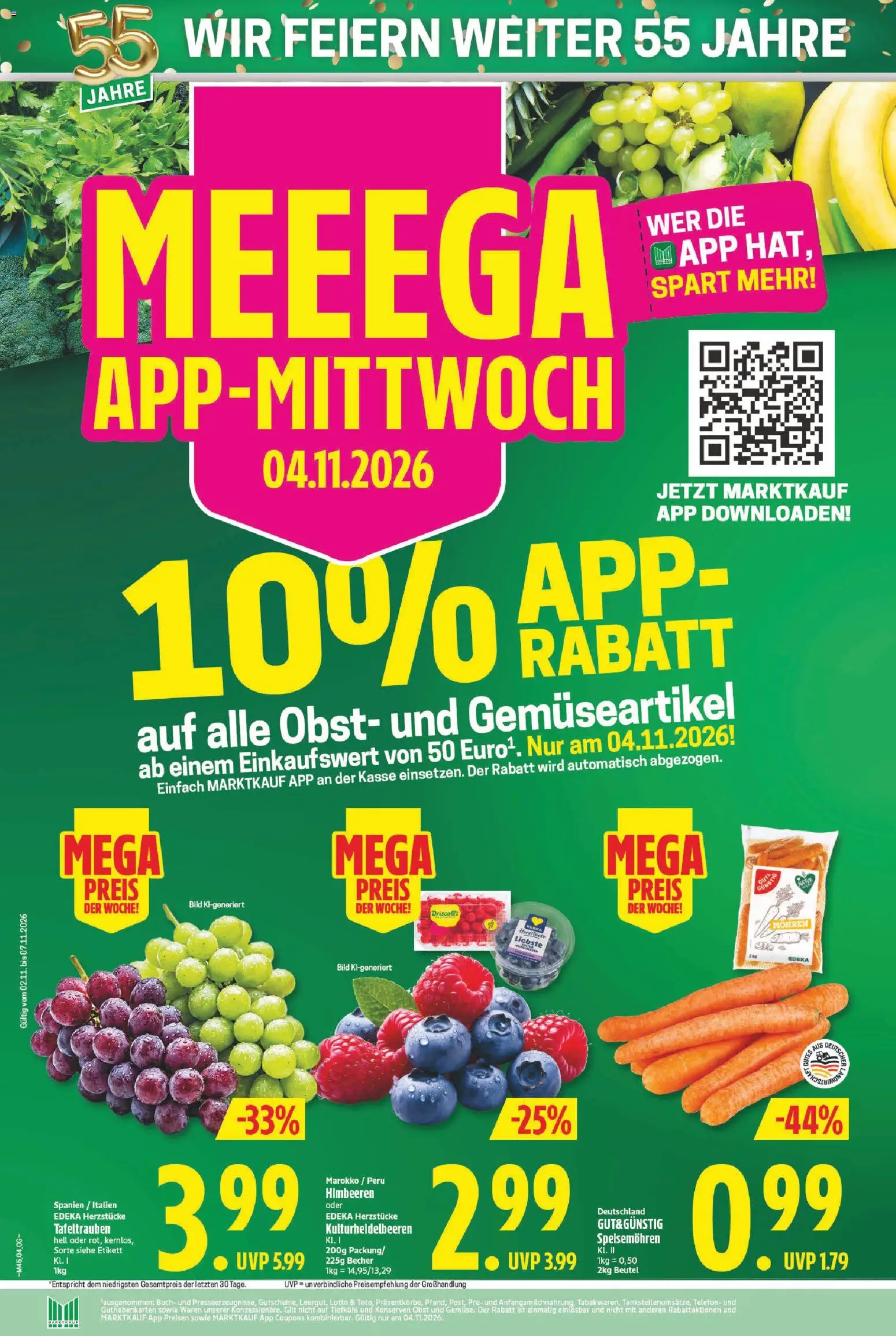 Vorschau von dem Prospekt des Geschäftes Marktkauf, gültig ab dem 02.11.2026
