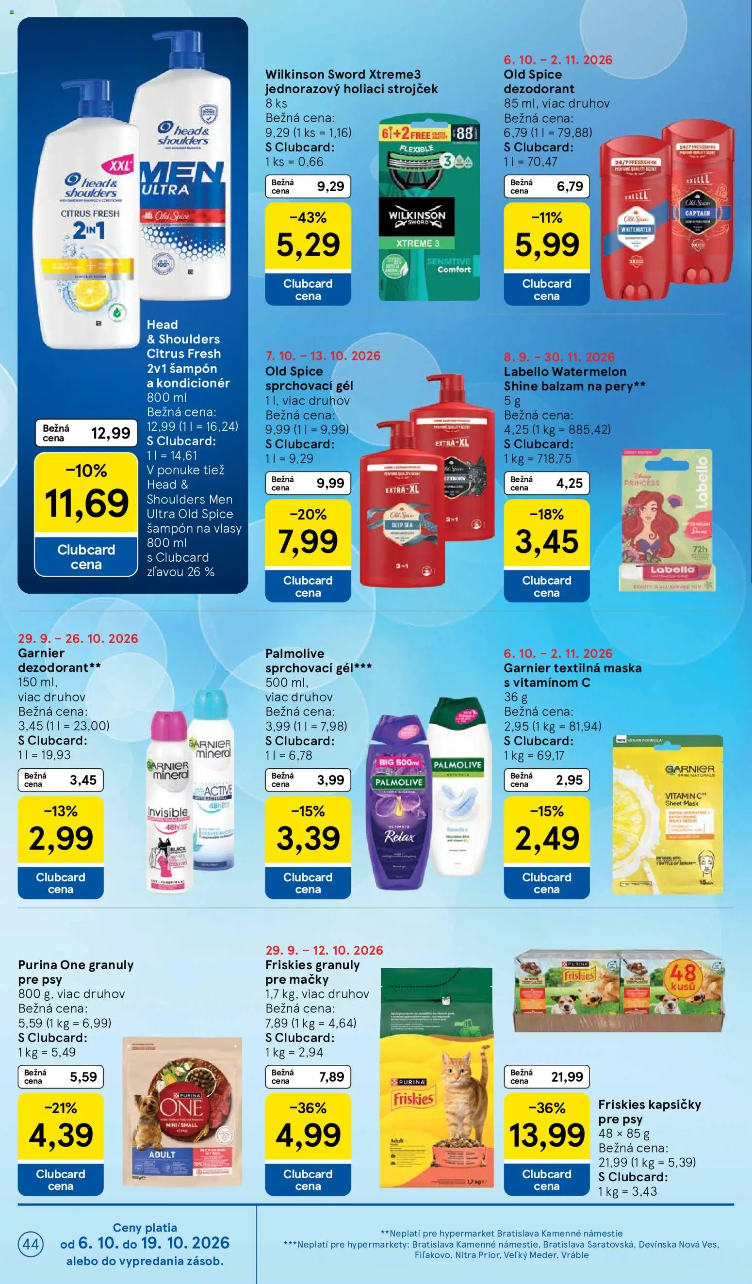 Náhľad Tesco letáku platného od 07.10.2026