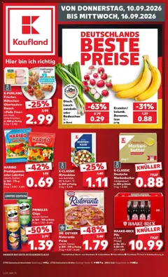 Vorschau von dem Prospekt des Geschäftes Kaufland, gültig ab dem 10.09.2026