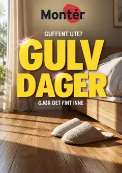 Forhåndsvis Montér kundeavis fra butikk Montér gyldig fra 13/10/2026
