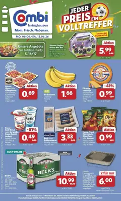 Vorschau von dem Prospekt des Geschäftes Combi, gültig ab dem 08.06.2026