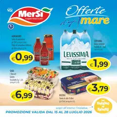 Anteprima dell'opuscolo MerSi Supermercati volantino dal negozio MerSi Supermercati valido da 15/07/2026