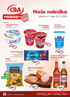 Náhled nabídky: CBA CBA leták - Premium platný od 06.05.2026