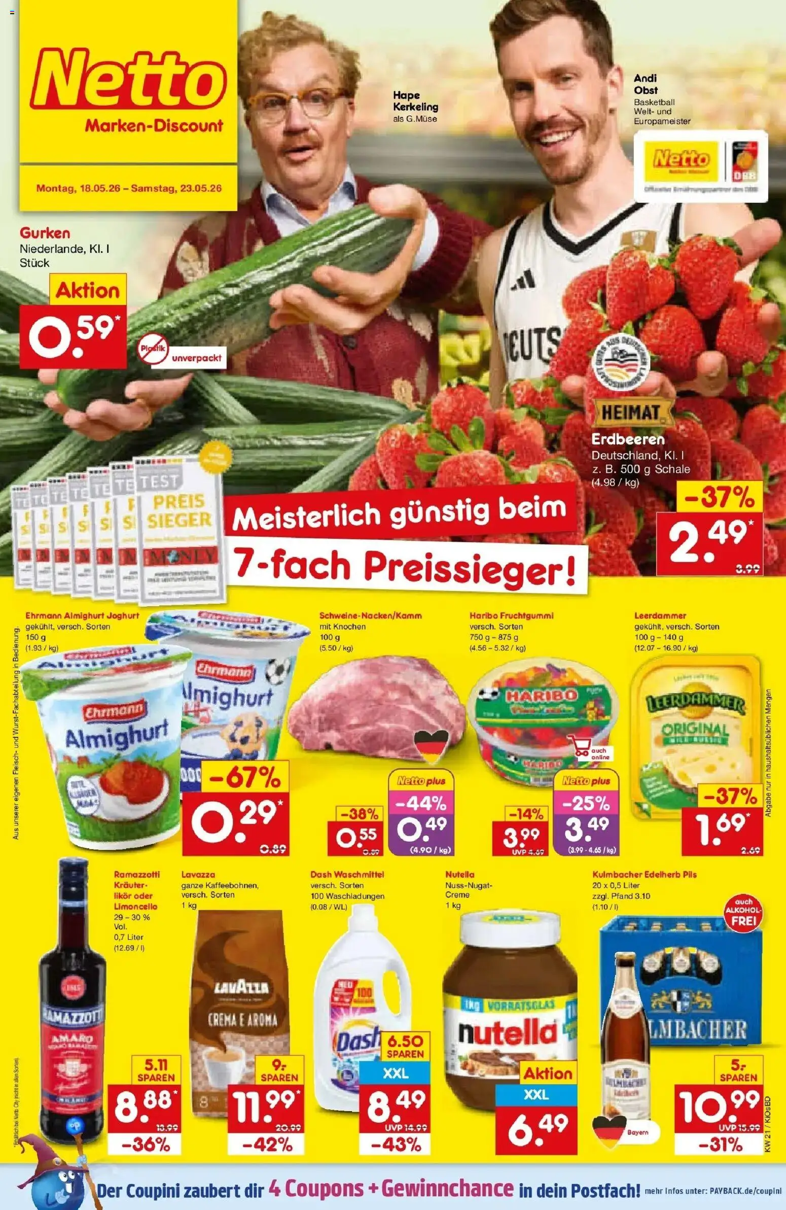 Vorschau von dem Prospekt des Geschäftes Netto Marken-Discount, gültig ab dem 17.05.2026