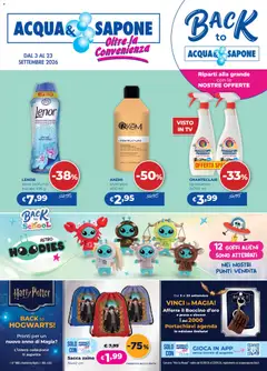 Anteprima dell'opuscolo Acqua e Sapone volantino 12/2026 dal negozio Acqua e Sapone valido da 03/08/2026