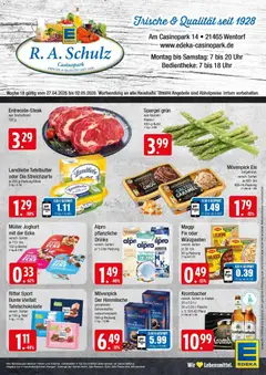 Vorschau von dem Prospekt des Geschäftes Edeka, gültig ab dem 27.04.2026
