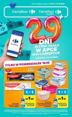 Pogląd gazetki "Carrefour gazetka - Market" ze sklepu Carrefour ważnej od 19.10.2026