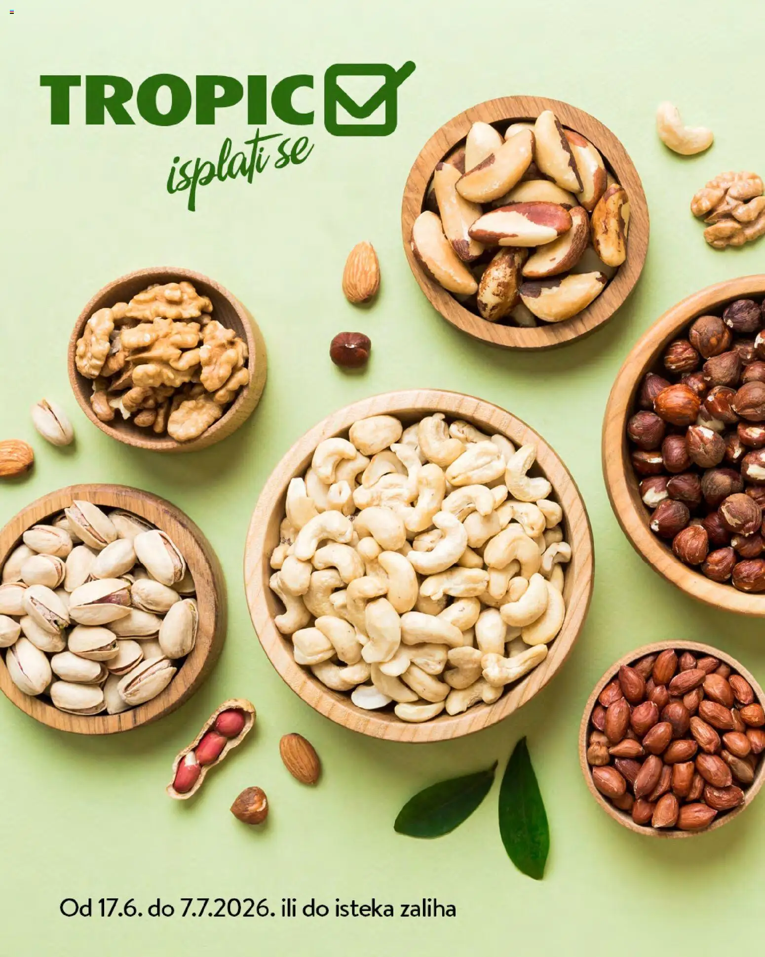Pregled letka Tropic katalog trgovine Tropic vrijedi od 17.06.2026