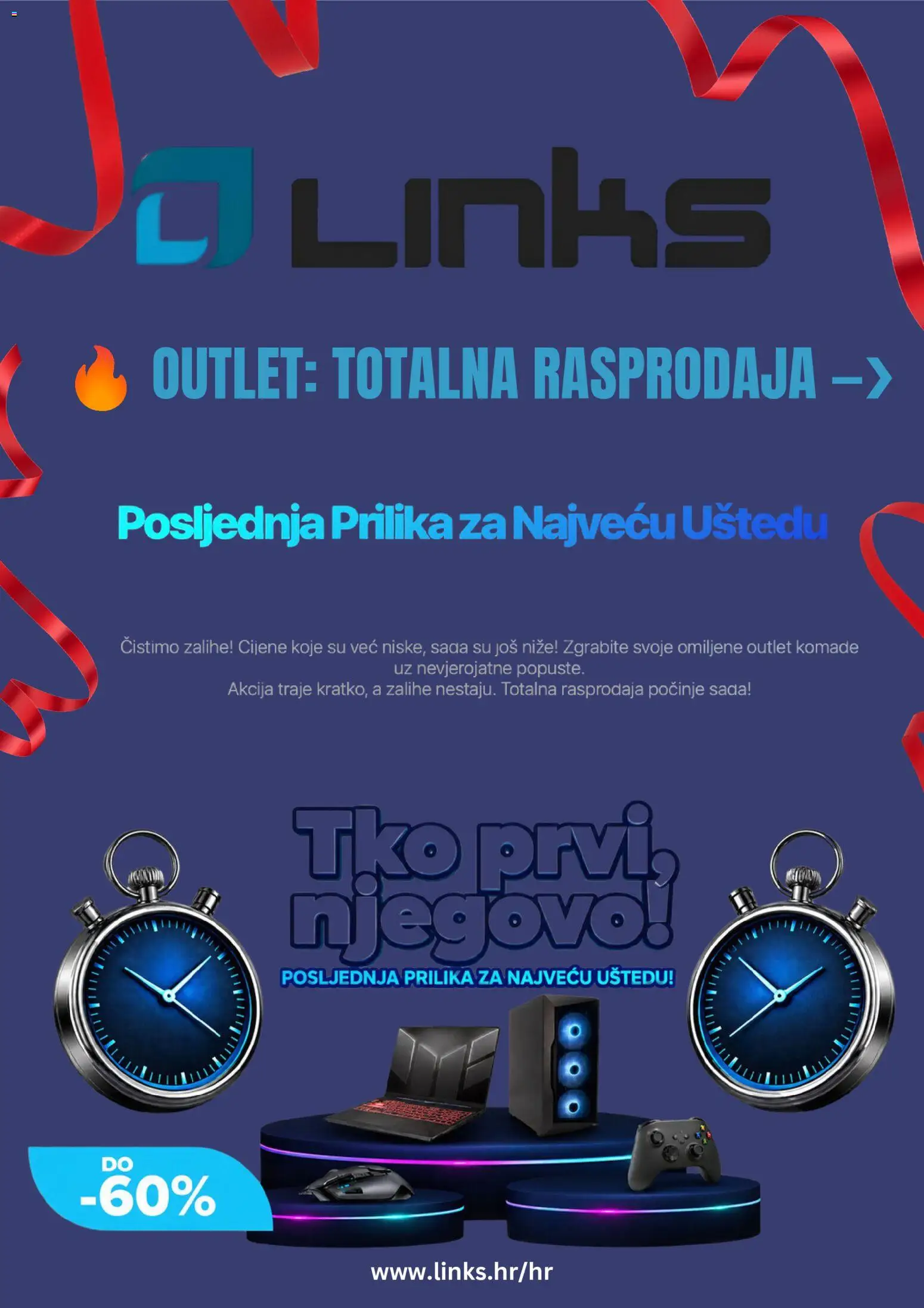 Pregled letka Links Katalog trgovine Links vrijedi od 01.10.2026