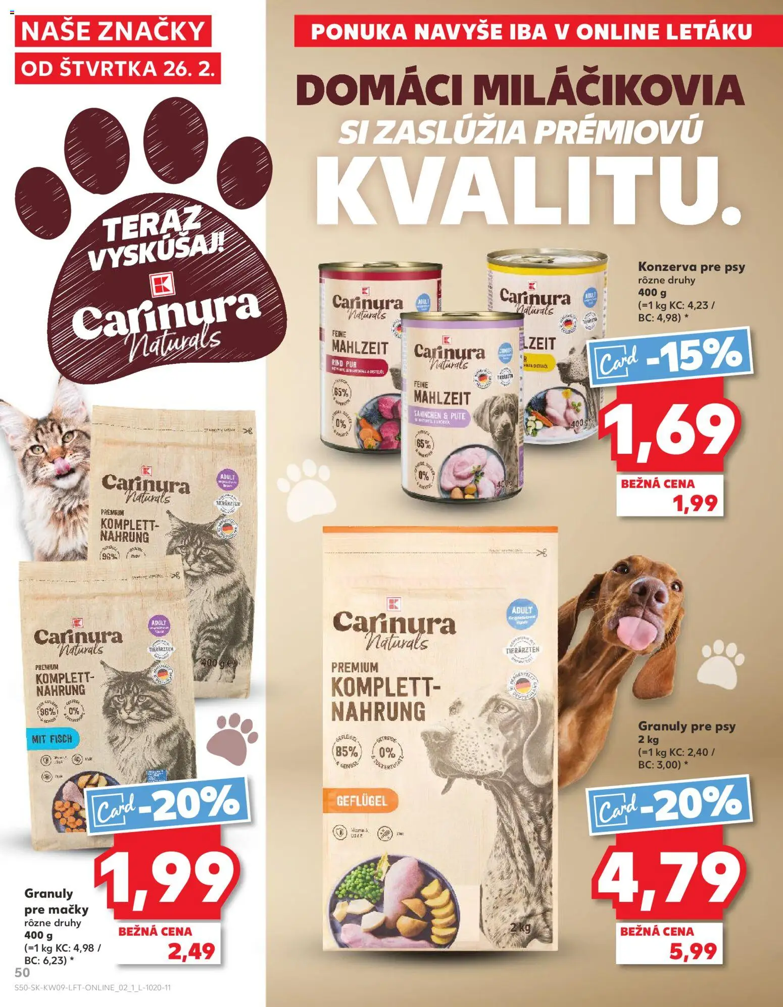 Náhľad Kaufland letáku platného od 26.02.2026